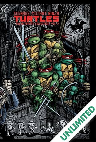 Teenage Mutant Ninja Turtles: The Ultimate B&W Collection Vol. 3